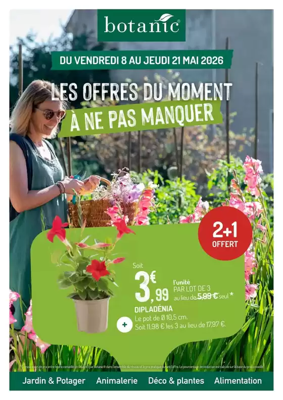 Catalogue Botanic | Les offres du moment à ne pas manquer | 2026-05-12T00:00:00.000Z - 2026-05-21T00:00:00.000Z