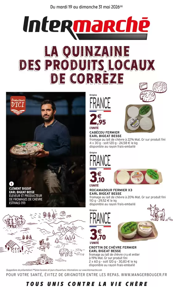 Catalogue Intermarché | PROS LOCAL - MULTIPDV CORREZE | 2026-05-19T00:00:00.000Z - 2026-05-31T00:00:00.000Z