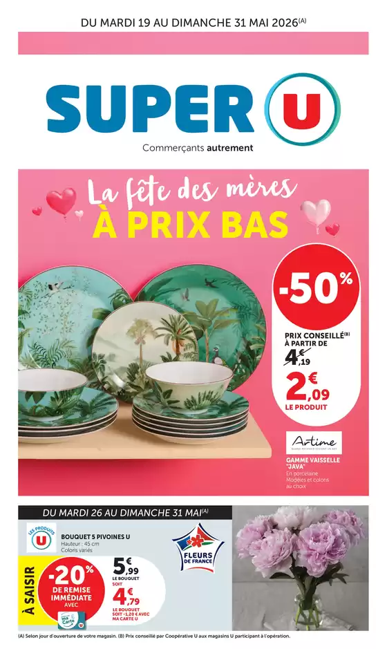 Catalogue Super U | Spécial Fête des Mères | 2026-05-19T00:00:00.000Z - 2026-05-31T00:00:00.000Z