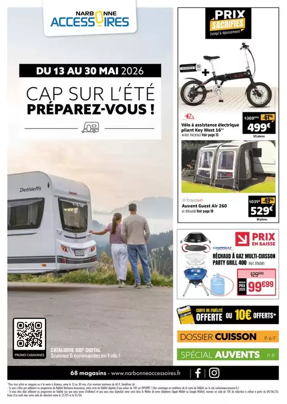 Catalogue Narbonne accessoires | Super offre pour les chasseurs de bonnes affaires | 2026-05-13T00:00:00.000Z - 2026-05-30T00:00:00.000Z