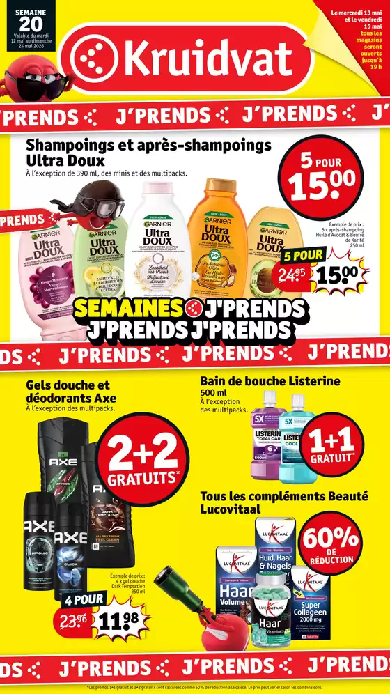 Catalogue Kruidvat | J ’PRENDS | 2026-05-14T00:00:00.000Z - 2026-05-24T00:00:00.000Z