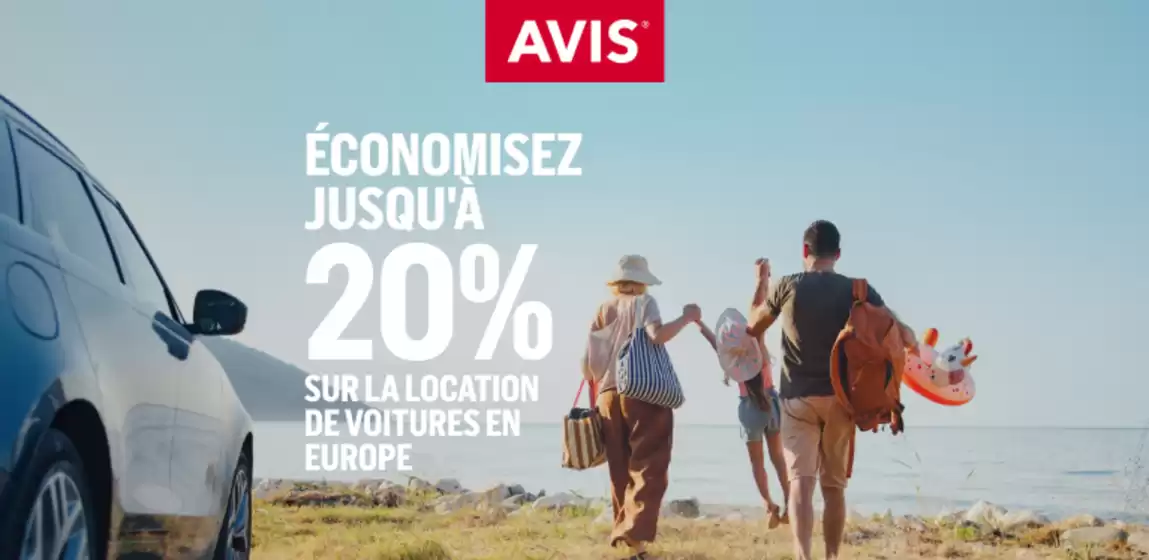 Catalogue Avis | Célébrez l’arrivée de l’été avec jusqu’à -20 % | 2026-05-14T00:00:00.000Z - 2026-05-26T00:00:00.000Z