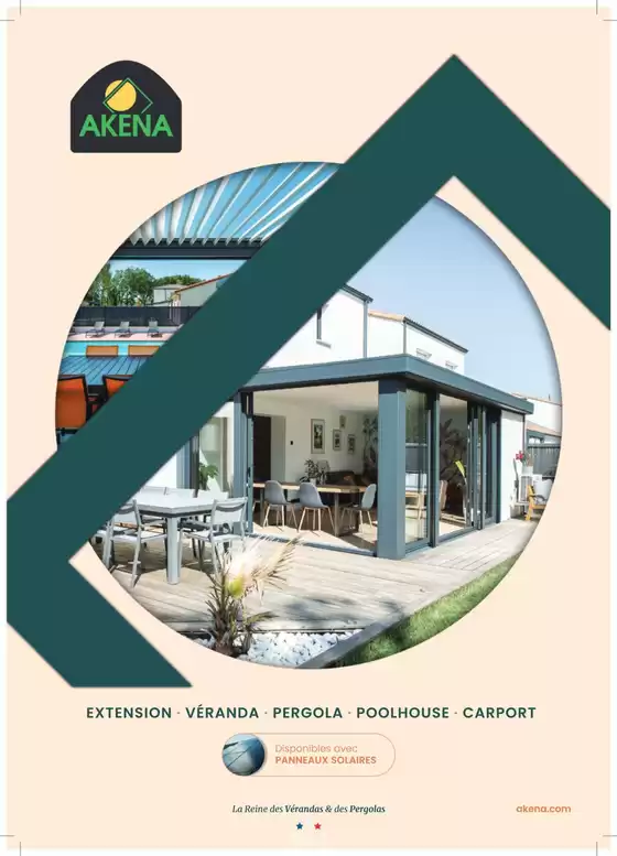Catalogue Akena Vérandas | Inspirez-vous pour aménager vos espaces ! | 2026-05-14T00:00:00.000Z - 2026-12-31T00:00:00.000Z