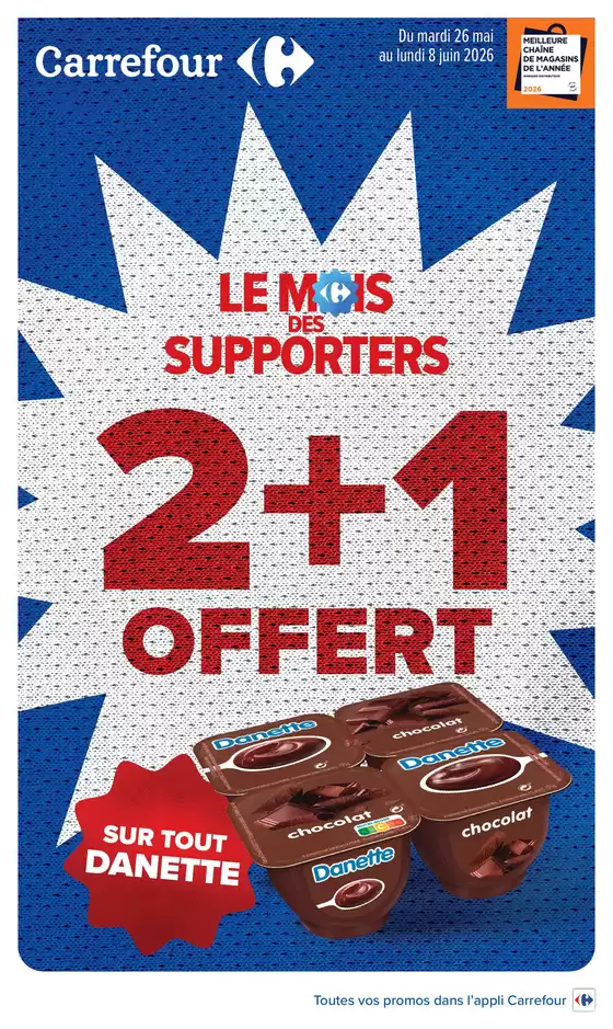 Catalogue Carrefour | LE MOIS DES SUPPORTERS | 2026-05-26T00:00:00.000Z - 2026-06-08T00:00:00.000Z