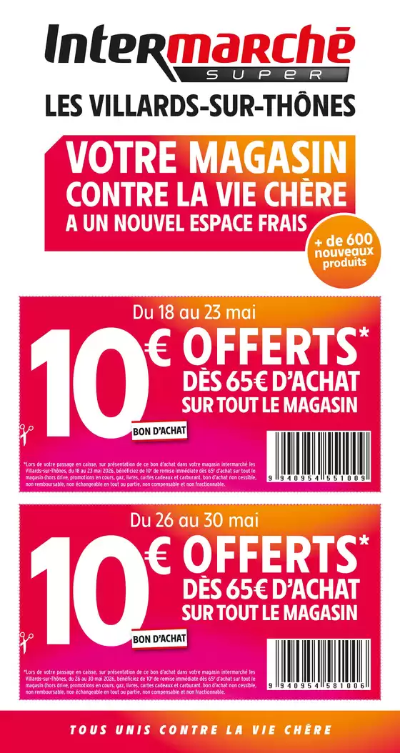 Catalogue Intermarché | PROS LOCAL - 10169 VILLARDS-SUR-THONES | 2026-05-18T00:00:00.000Z - 2026-05-30T00:00:00.000Z