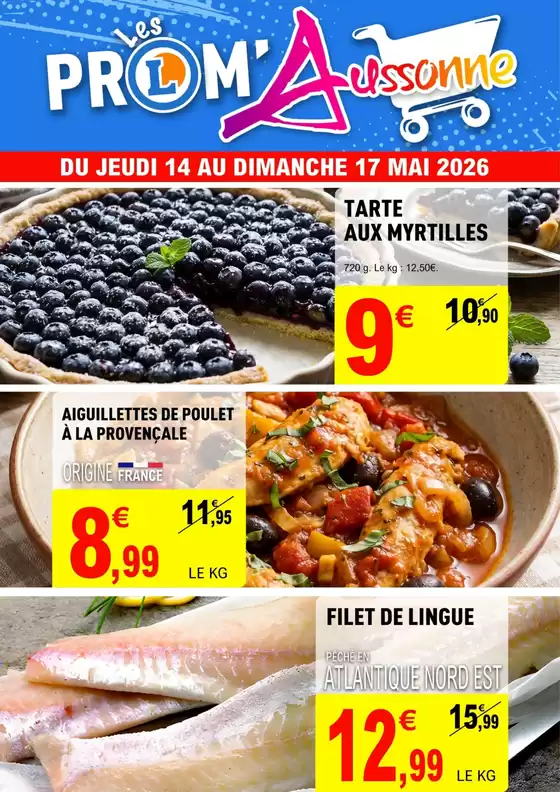 Catalogue E.Leclerc | PROM AUSSONNE SEM20 | 2026-05-14T00:00:00.000Z - 2026-05-17T00:00:00.000Z