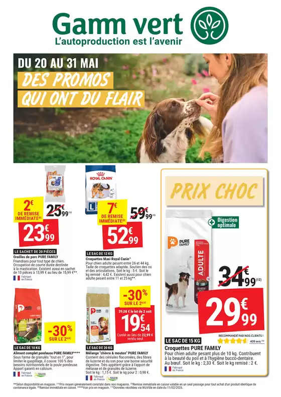 Catalogue Gamm vert | DES PROMOS QUI ONT DU FLAIR | 2026-05-18T00:00:00.000Z - 2026-05-31T00:00:00.000Z