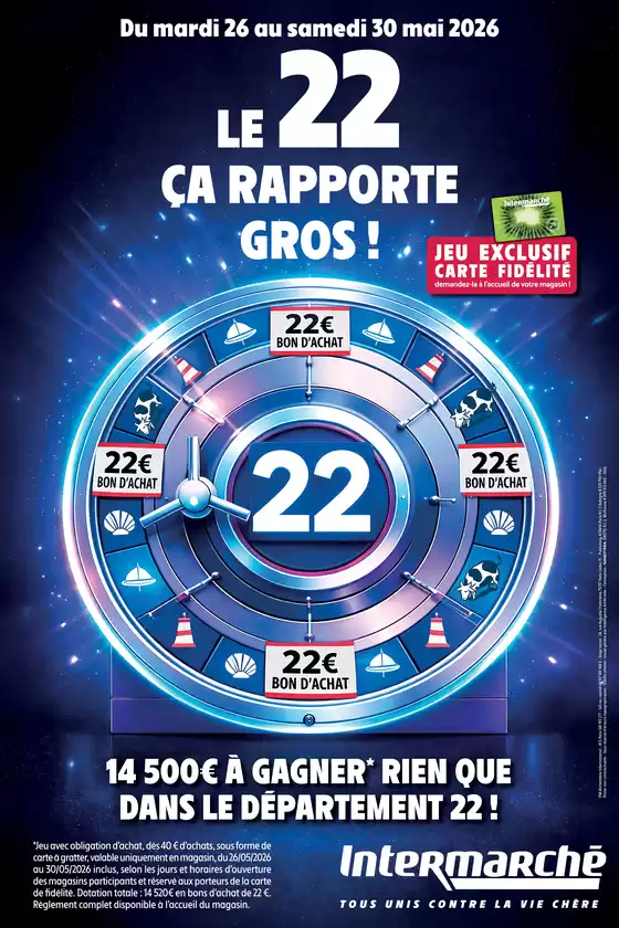 Catalogue Intermarché Hyper | PROS LOCAL - MULTIPDV DEP 22 S22 | 2026-05-26T00:00:00.000Z - 2026-05-30T00:00:00.000Z