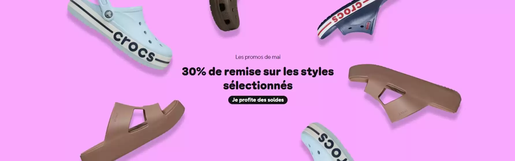 Catalogue Crocs | Promos Crocs | 2026-05-18T00:00:00.000Z - 2026-05-31T00:00:00.000Z