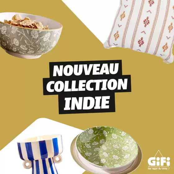 Catalogue Gifi à Aschbach | Esprit INDIE | 2026-05-18T00:00:00.000Z - 2026-05-31T00:00:00.000Z