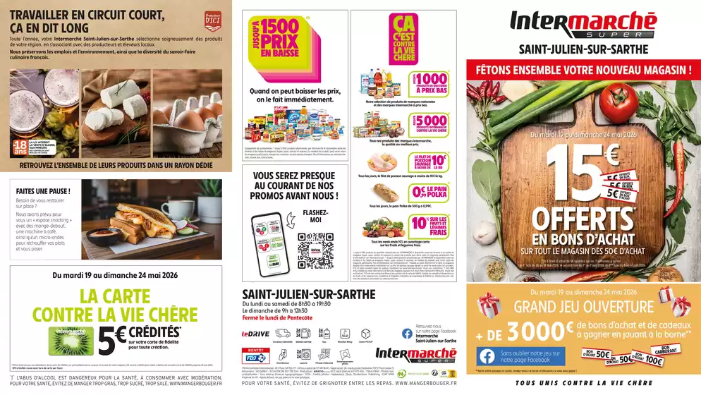Catalogue Intermarché à Colmar | PROS LOCAL - 04240 ST JULIEN SUR SARTHE | 2026-05-19T00:00:00.000Z - 2026-05-24T00:00:00.000Z