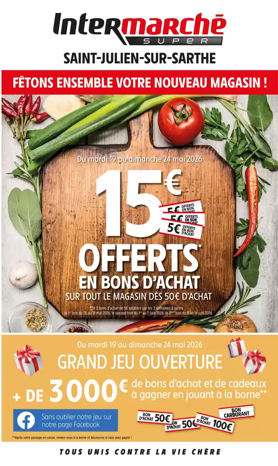Catalogue Intermarché à Lajoux (Meurthe et Moselle) | PROS LOCAL - 04240 ST JULIEN SUR SARTHE | 2026-05-19T00:00:00.000Z - 2026-05-24T00:00:00.000Z