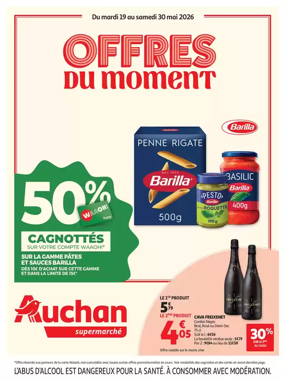 Catalogue Auchan Supermarché | Vins, Halles Auchan | 2026-05-19T00:00:00.000Z - 2026-05-30T00:00:00.000Z