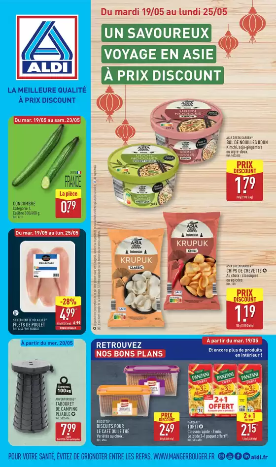 Catalogue Aldi | UN SAVOUREUX VOYAGE EN ASIE À PRIX DISCOUNT | 2026-05-19T00:00:00.000Z - 2026-05-25T00:00:00.000Z