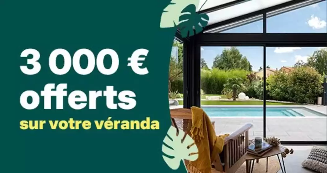 Catalogue Vie & Véranda | 3 000 € offerts sur votre véranda ! | 2026-05-19T00:00:00.000Z - 2026-06-30T00:00:00.000Z