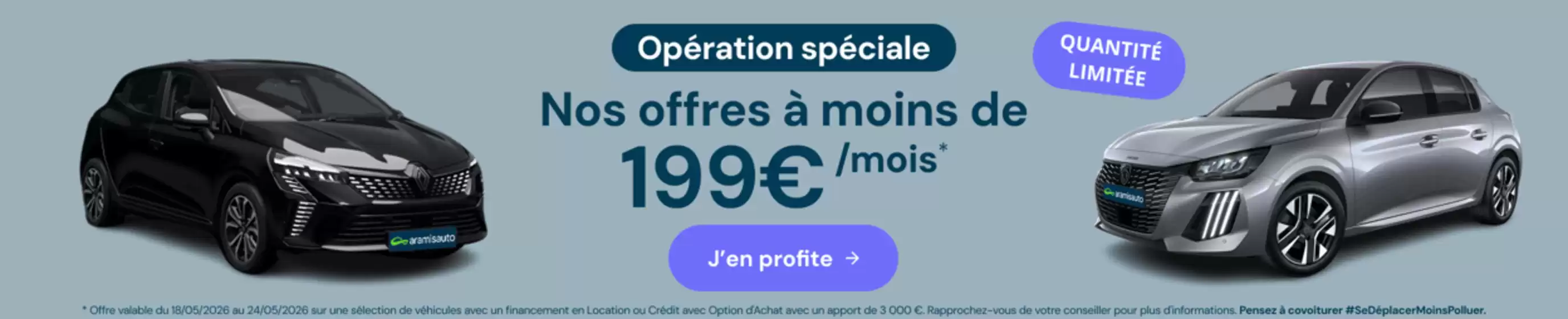 Catalogue Aramis Auto à Chambéry | Opération spéciale | 2026-05-19T00:00:00.000Z - 2026-05-24T00:00:00.000Z