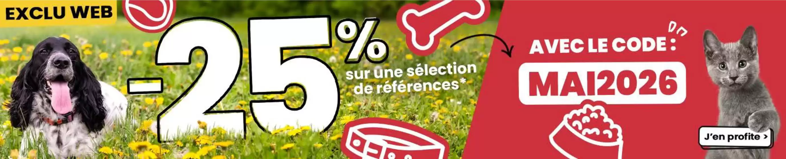 Catalogue Animalis | -25% avec le code MAI2026 | 2026-05-19T00:00:00.000Z - 2026-05-31T00:00:00.000Z