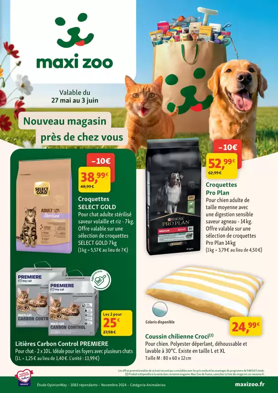 Catalogue Maxi Zoo | Les promos de l'été ! | 2026-05-27T00:00:00.000Z - 2026-06-03T00:00:00.000Z