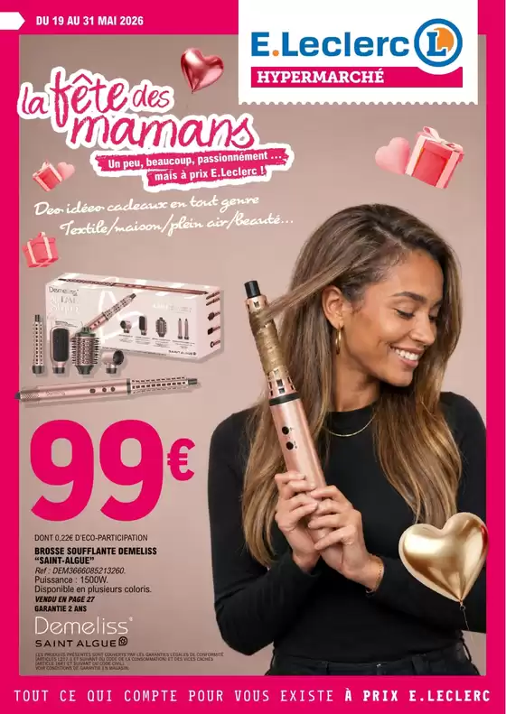 Catalogue E.Leclerc | 26C111LR | 2026-05-19T00:00:00.000Z - 2026-05-31T00:00:00.000Z