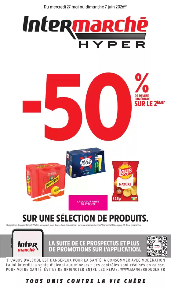 Catalogue Intermarché Hyper | GEN JUIN 1 REGIONALISE | 2026-05-27T00:00:00.000Z - 2026-06-07T00:00:00.000Z