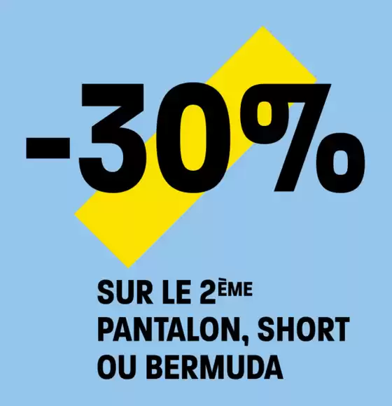 Catalogue Vib's | -30% sur le 2ème pantalon, short, bermuda Femme et Homme | 2026-05-20T00:00:00.000Z - 2026-06-14T00:00:00.000Z