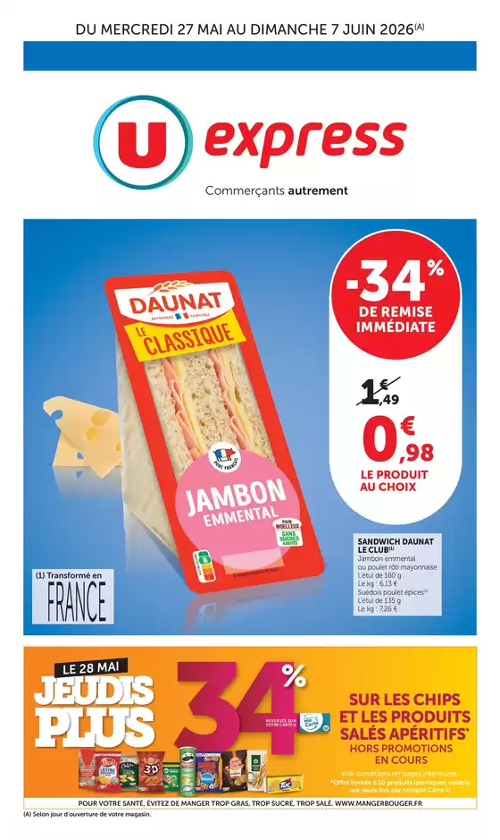 Catalogue U Express à Les Artigues-de-Lussac | Catalogue U EXPRESS | 2026-05-27T00:00:00.000Z - 2026-06-07T00:00:00.000Z