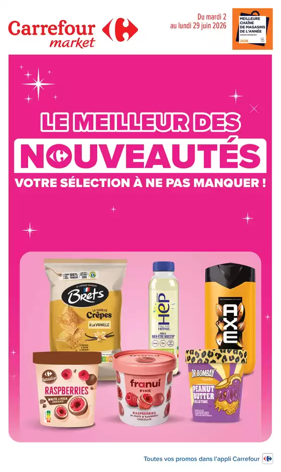 Catalogue Carrefour Drive à Origny-Sainte-Benoite | LE MEILLEUR DES NOUVEAUTES DE JUIN | 2026-06-02T00:00:00.000Z - 2026-06-29T00:00:00.000Z