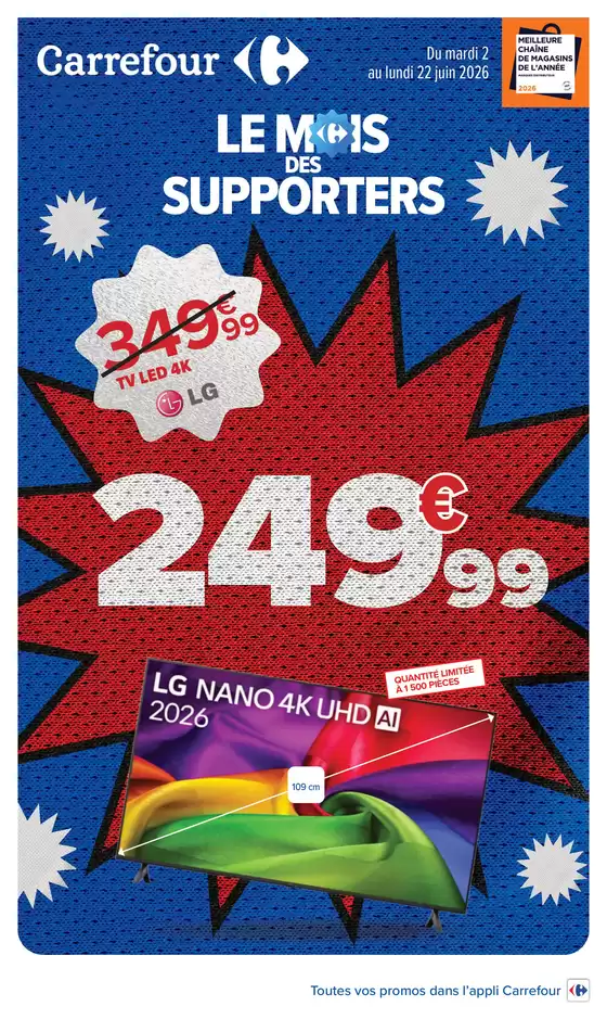Catalogue Carrefour Drive à Origny-Sainte-Benoite | COUPE DU MONDE. LE MOIS DES SUPPORTERS. | 2026-06-02T00:00:00.000Z - 2026-06-22T00:00:00.000Z