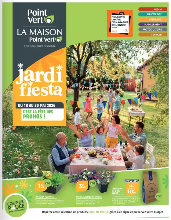 Catalogue Point Vert à Le Mans | Offres et promotions actuelles | 2026-05-18T00:00:00.000Z - 2026-05-30T00:00:00.000Z