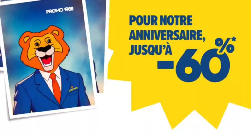 Catalogue Le roi du matelas | Profitez de l'offre : Mois Anniversaire - Jusqu'à -60% ! | 2026-05-22T00:00:00.000Z - 2026-06-21T00:00:00.000Z