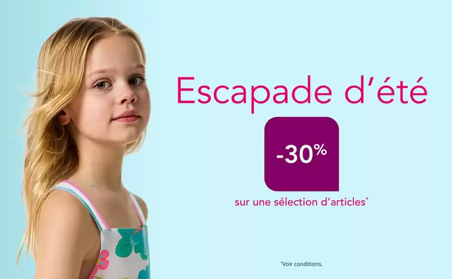 Catalogue Jacadi | Escapade d'été | 2026-05-22T00:00:00.000Z - 2026-05-25T00:00:00.000Z