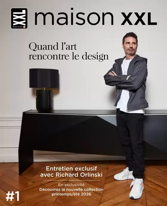 Catalogue XXL Maison à Orveau | Quand l’art rencontre le design | 2026-05-25T00:00:00.000Z - 2026-12-31T00:00:00.000Z