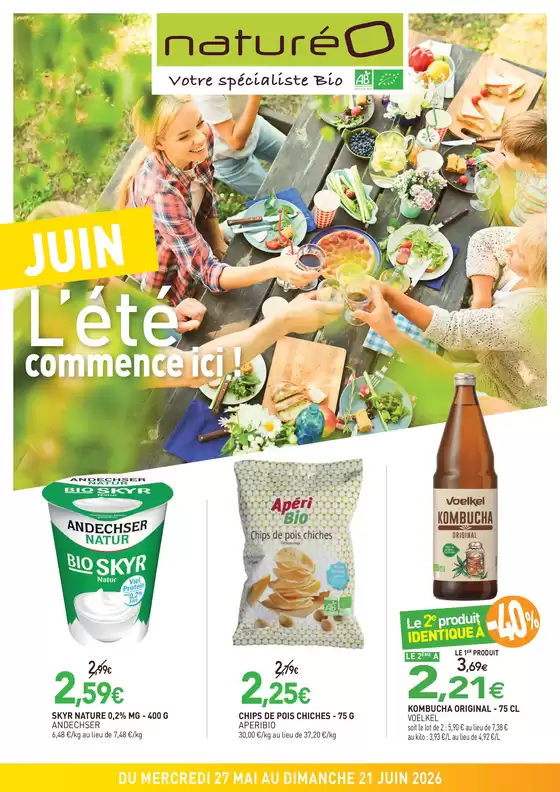 Catalogue NaturéO à Pierry | JUIN L'été commence ici ! | 2026-05-27T00:00:00.000Z - 2026-06-21T00:00:00.000Z