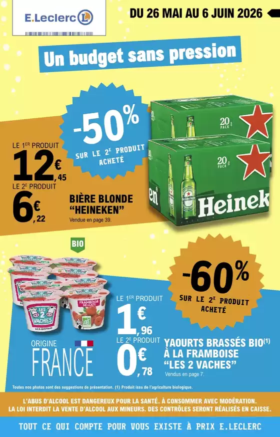Catalogue E.Leclerc | DEPENSER MOINS 11 - MIXTE | 2026-05-26T00:00:00.000Z - 2026-06-06T00:00:00.000Z