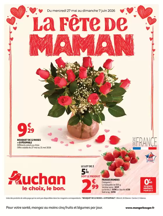 Catalogue Auchan Hypermarché à Buxières-lès-Villiers | Promos XXL halles hypers | 2026-05-27T00:00:00.000Z - 2026-06-07T00:00:00.000Z