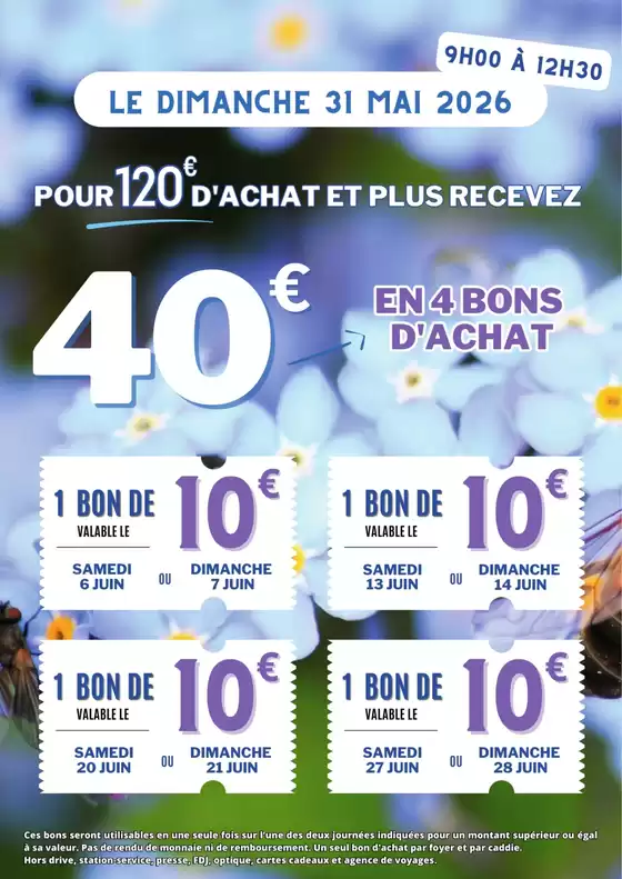 Catalogue E.Leclerc à Chalo-Saint-Mars | Bons dachat 31 mai (juin) | 2026-05-31T00:00:00.000Z - 2026-06-28T00:00:00.000Z