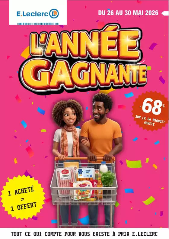 Catalogue E.Leclerc à Saint-Denis-du-Pin | Temps fort #22 | 2026-05-26T00:00:00.000Z - 2026-05-30T00:00:00.000Z