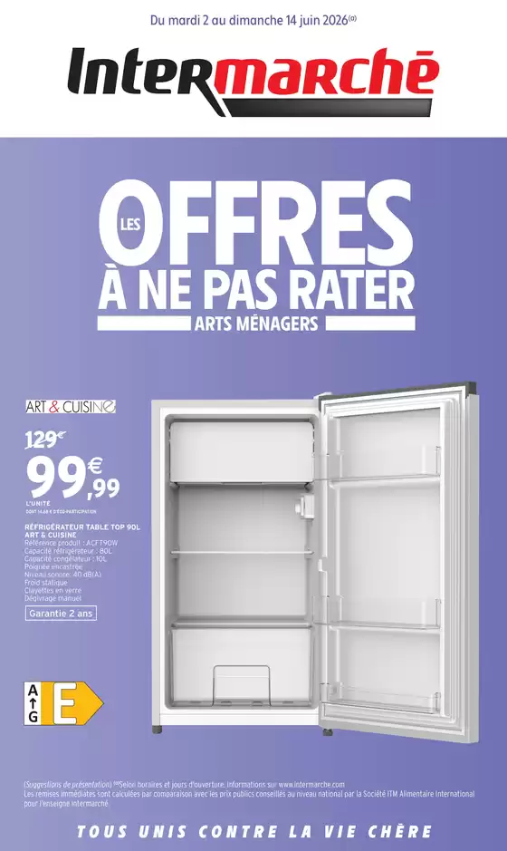 Catalogue Intermarché Express à Pontarmé | EVEN ARTS MENAGERS JUIN | 2026-06-02T00:00:00.000Z - 2026-06-14T00:00:00.000Z