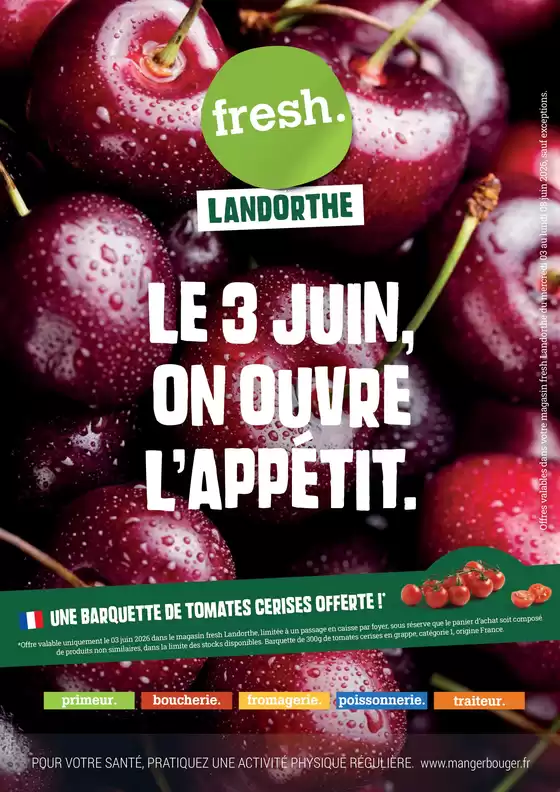 Catalogue Fresh | Le 3 juin, on ouvre l’appétit. | 2026-06-03T00:00:00.000Z - 2026-06-08T00:00:00.000Z
