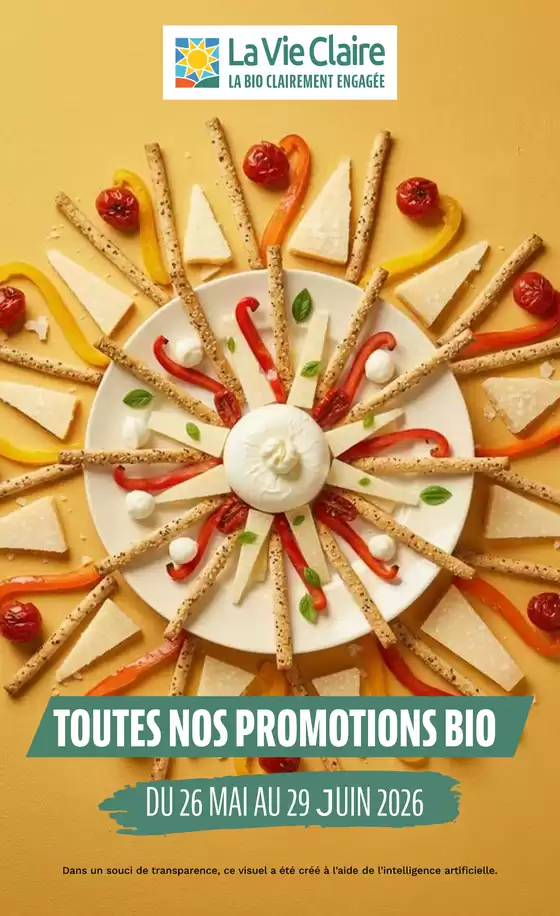 Catalogue La Vie Claire | TOUTES NOS PROMOTIONS BIO | 2026-05-26T00:00:00.000Z - 2026-06-29T00:00:00.000Z