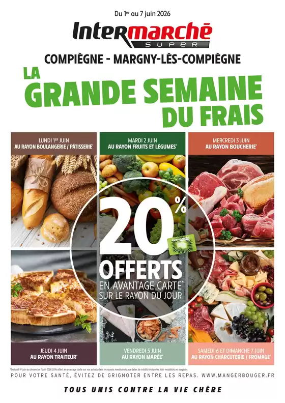 Catalogue Intermarché à Radenac | LA GRANDE SEMAINE DU FRAIS | 2026-06-01T00:00:00.000Z - 2026-06-07T00:00:00.000Z
