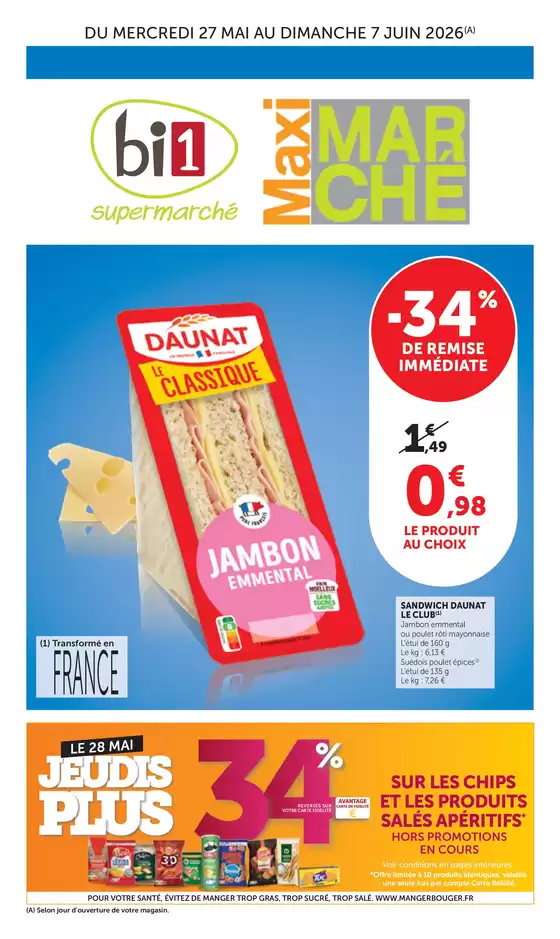 Catalogue Maximarché | Catalogue Maximarché | 2026-05-27T00:00:00.000Z - 2026-06-07T00:00:00.000Z