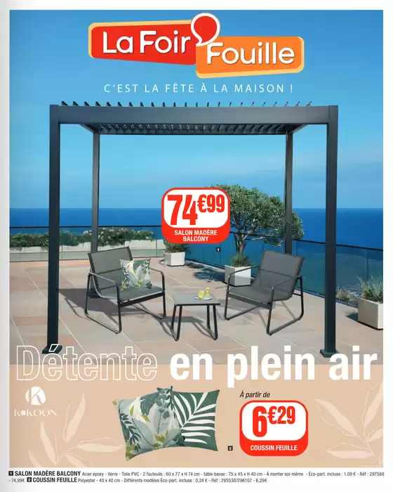 Catalogue La Foir'Fouille | Détente en plein air | 2026-05-27T00:00:00.000Z - 2026-05-31T00:00:00.000Z