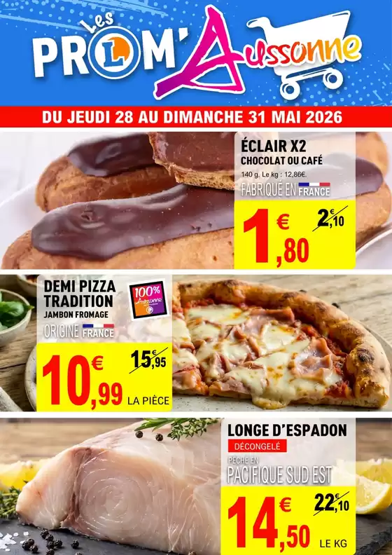 Catalogue E.Leclerc à Moissy-Cramayel | PROM AUSSONNE SEM22 | 2026-05-28T00:00:00.000Z - 2026-05-31T00:00:00.000Z