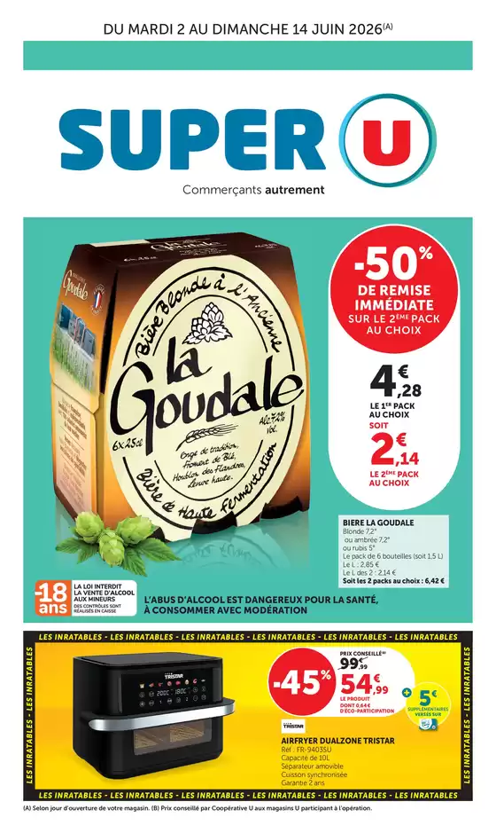 Catalogue Super U à Paris | Catalogue SUPER U | 2026-06-02T00:00:00.000Z - 2026-06-14T00:00:00.000Z