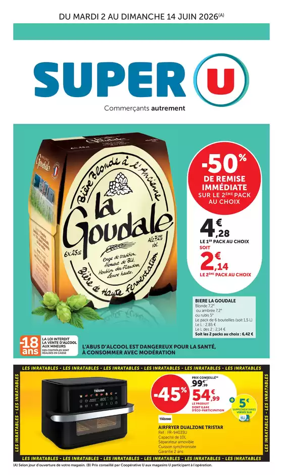 Catalogue Super U à  | Catalogue SUPER U | 2026-06-02T00:00:00.000Z - 2026-06-14T00:00:00.000Z