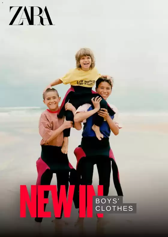 Catalogue Zara | New in boy's clothes | 2026-06-01T00:00:00.000Z - 2026-06-30T00:00:00.000Z