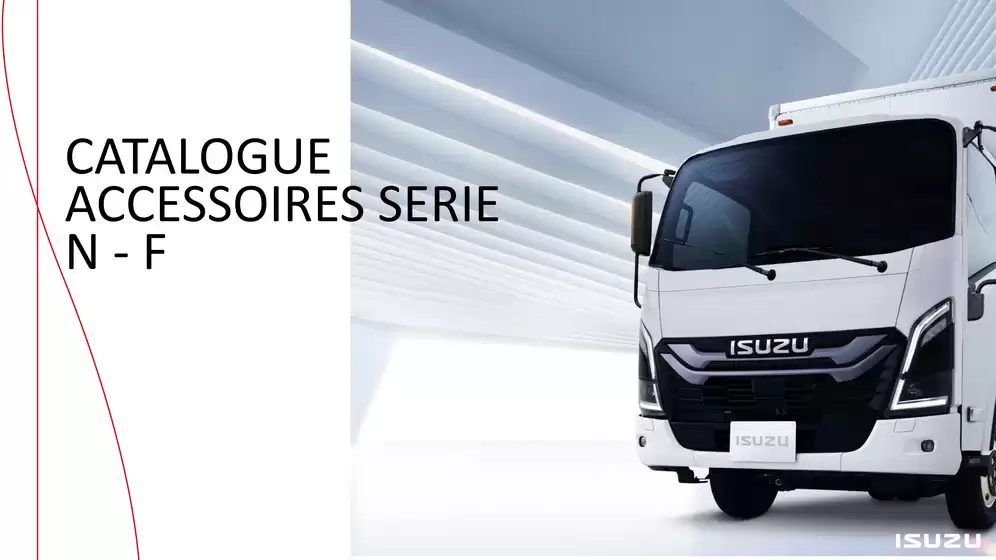 Catalogue ISUZU à Nespouls | CATALOGUE ACCESSOIRES SERIE N -F | 2026-06-01T00:00:00.000Z - 2026-12-31T00:00:00.000Z