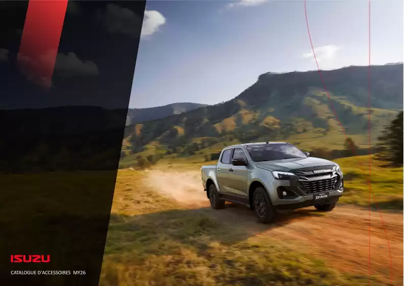 Catalogue ISUZU à Nespouls | CATALOGUE D'ACCESSOIRES MY26 | 2026-06-01T00:00:00.000Z - 2026-12-31T00:00:00.000Z