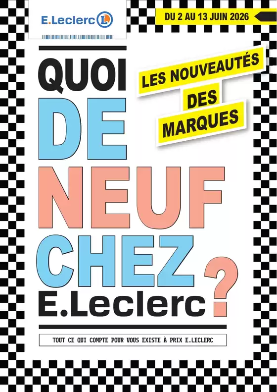 Catalogue E.Leclerc à Blanzac-lès-Matha | INNOVATIONS JUIN - 100% DIGITALE | 2026-06-02T00:00:00.000Z - 2026-06-13T00:00:00.000Z
